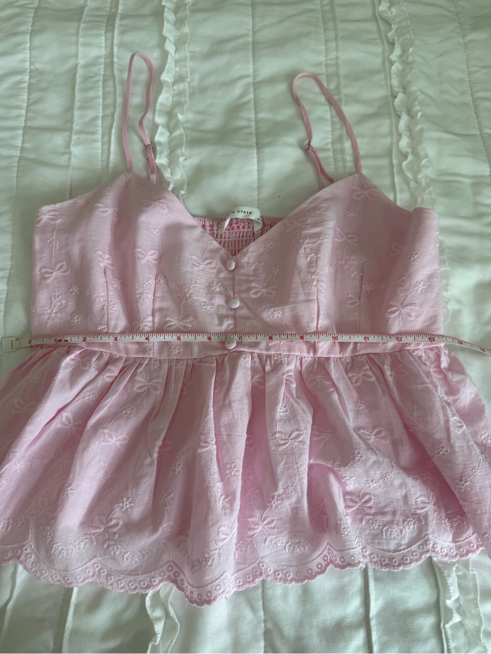 Altar’d State tops size small like new. Pink and pink floral - Picture 6 of 13